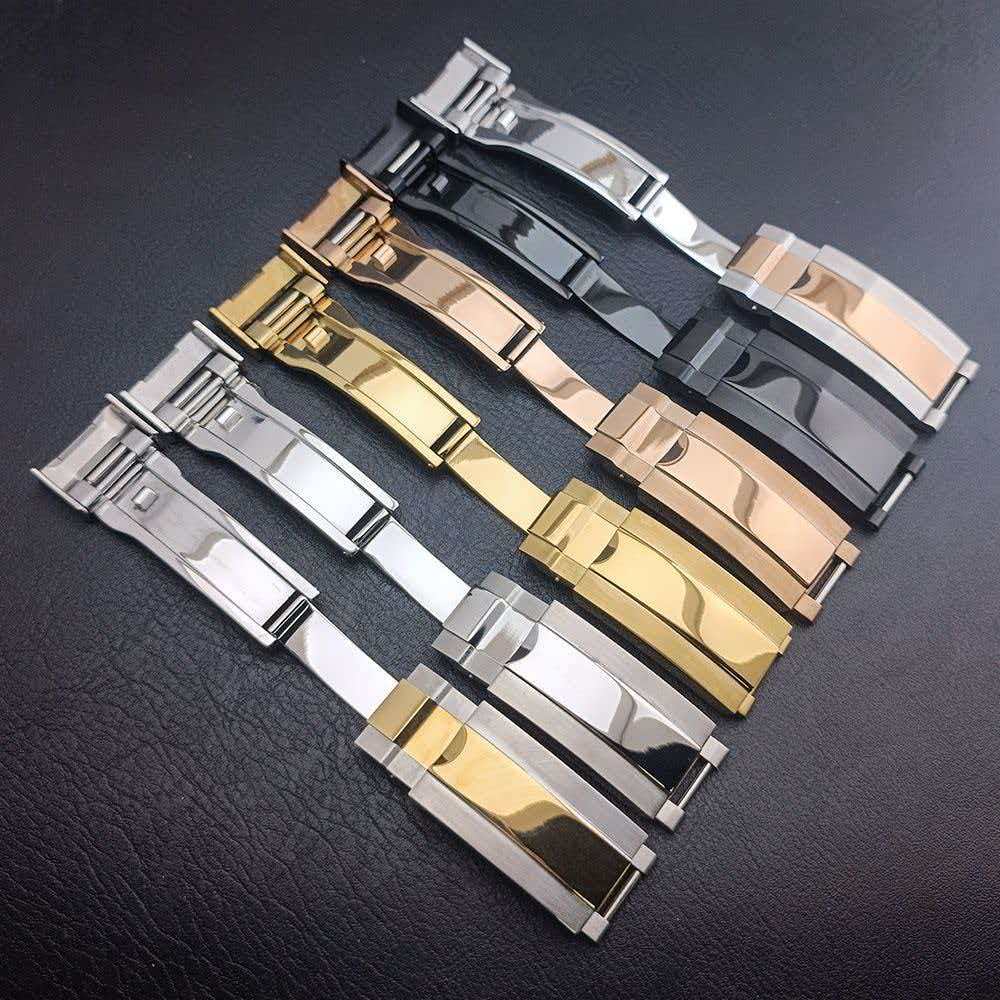 Replacement Watch Bracelet - High Quality 16mm Watch Clasp Solid