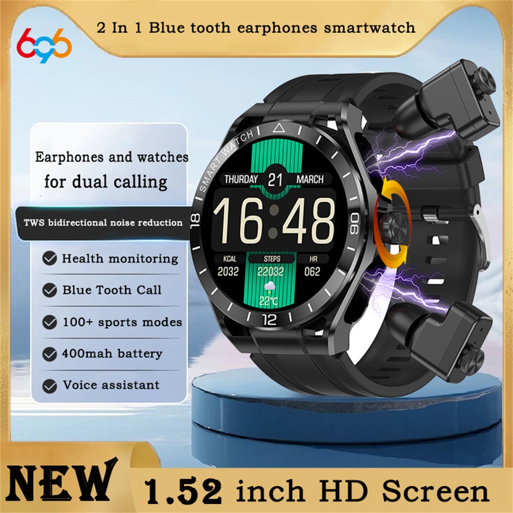 Smartwatch Noise Watches For Men - 696 Men 2 In 1 Blue
