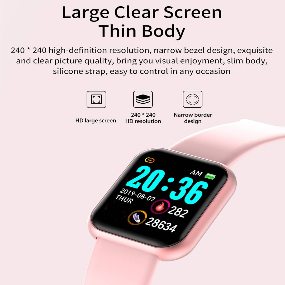 Multi-color Smart Watch For Ch - огляд і ціна Watch Smart Y68