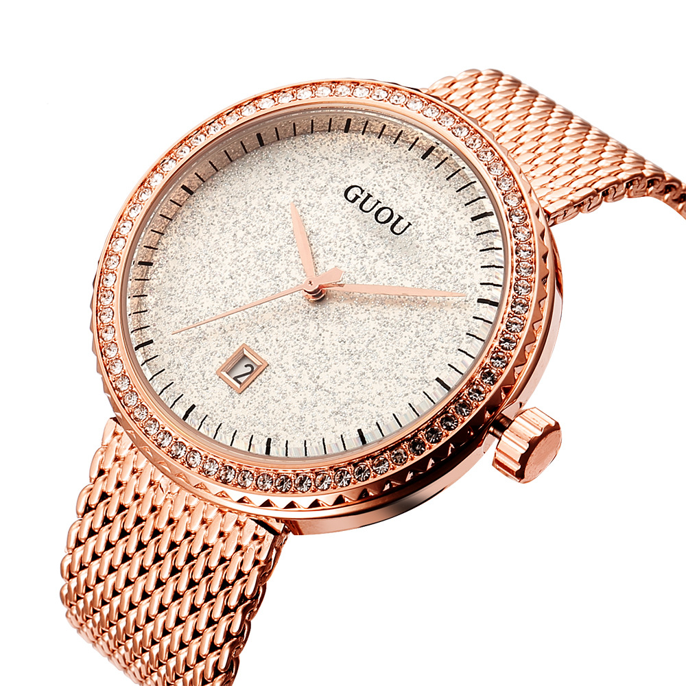 Guou Fashion Simple Mesh Retro - огляд і ціна Mesh Stainless Strap