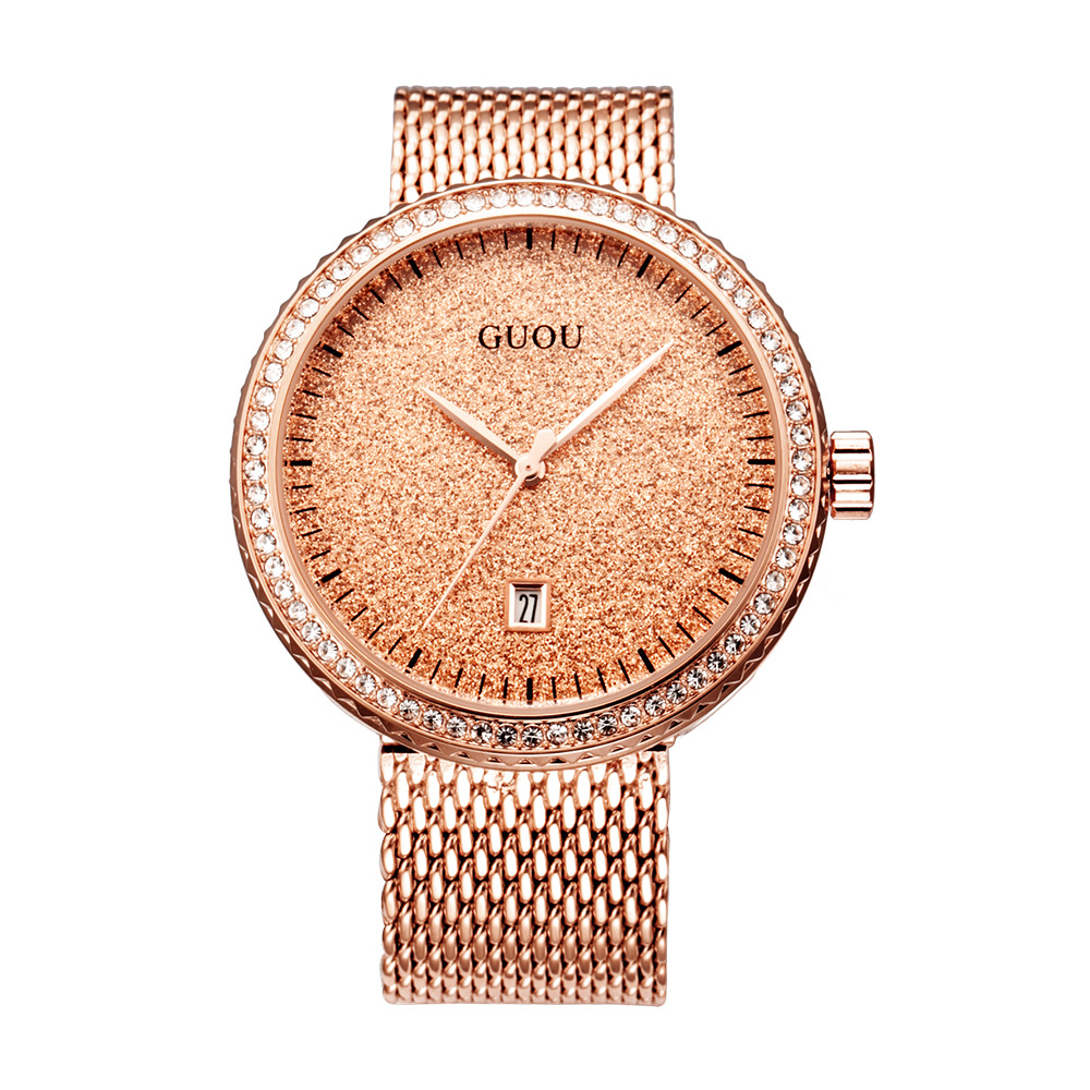 Guou Fashion Simple Mesh Retro - огляд і ціна Mesh Stainless Strap