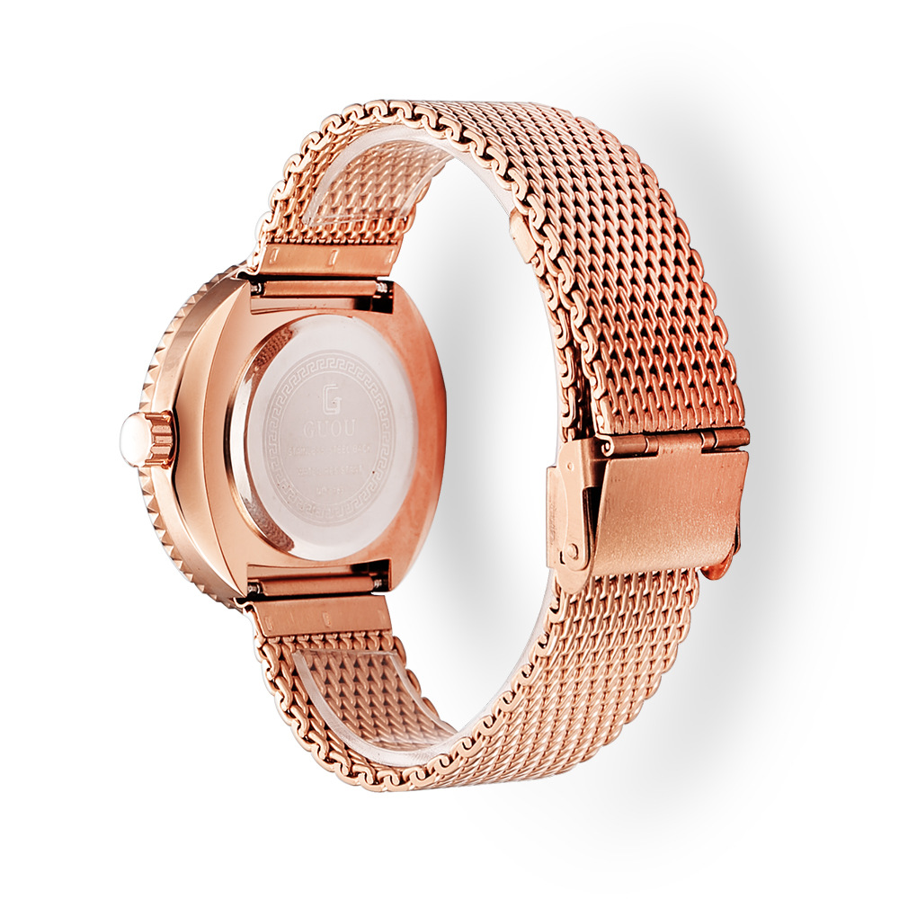 Guou Fashion Simple Mesh Retro - огляд і ціна Mesh Stainless Strap