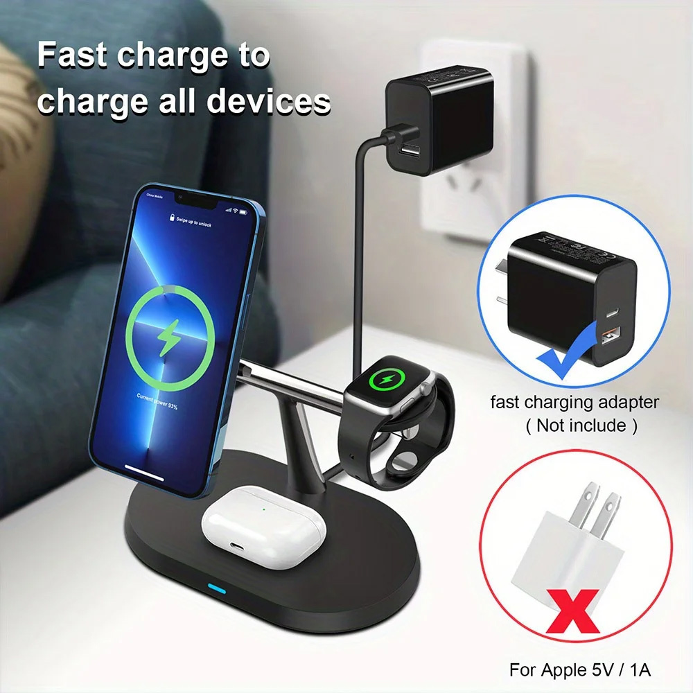 3 in 1 Magnetic Wireless Charg - огляд і ціна Smartwatch Watches Compatible With Iphone
