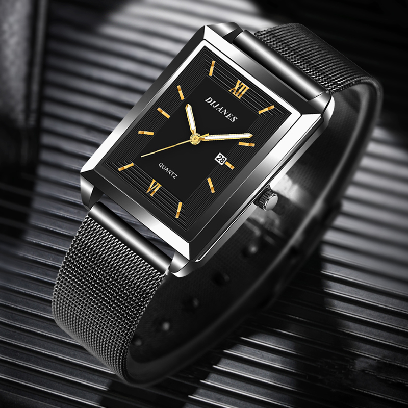Men's Calendar Date Sport & Le - огляд і ціна Mesh Stainless Strap
