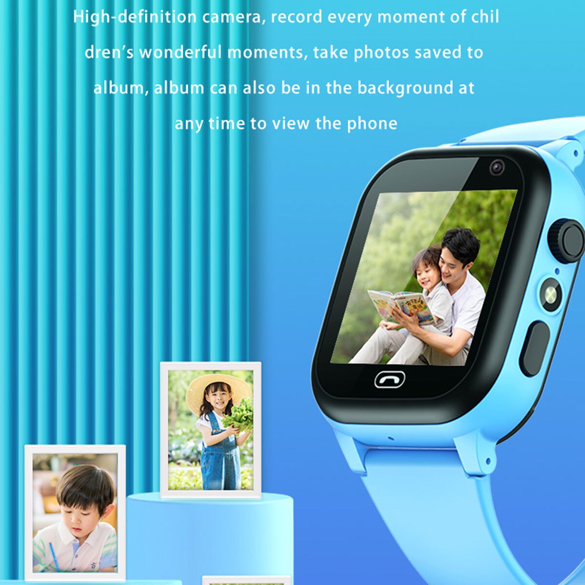 Kids Smart Watch SOS Call Outd - огляд і ціна Smartwatch Watches Gift For Girls