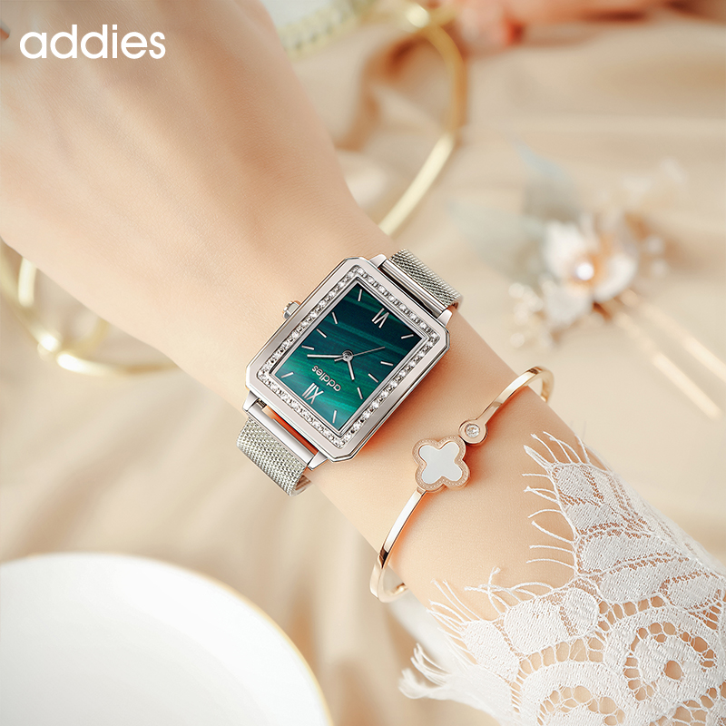 ADDIES Fashion Quartz Woman Wr - огляд і ціна Mesh Stainless Strap