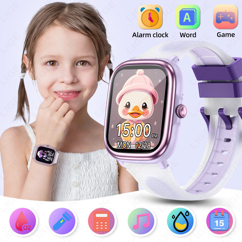 LIGE Kids Smart Watch 1.83inch - огляд і ціна Smartwatch Watches Gift For Girls