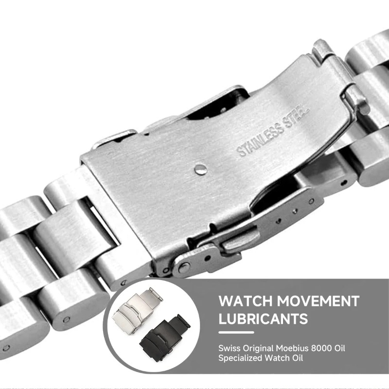 316L Solid Stainless Steel Buc - огляд і ціна Replacement Watch Bracelet