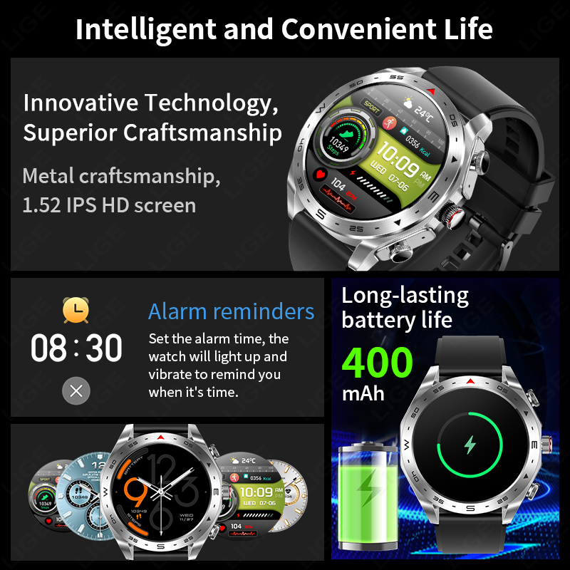 New Smart Watch TWS 2in1 with  - огляд і ціна Smartwatch Noise Watches For Men