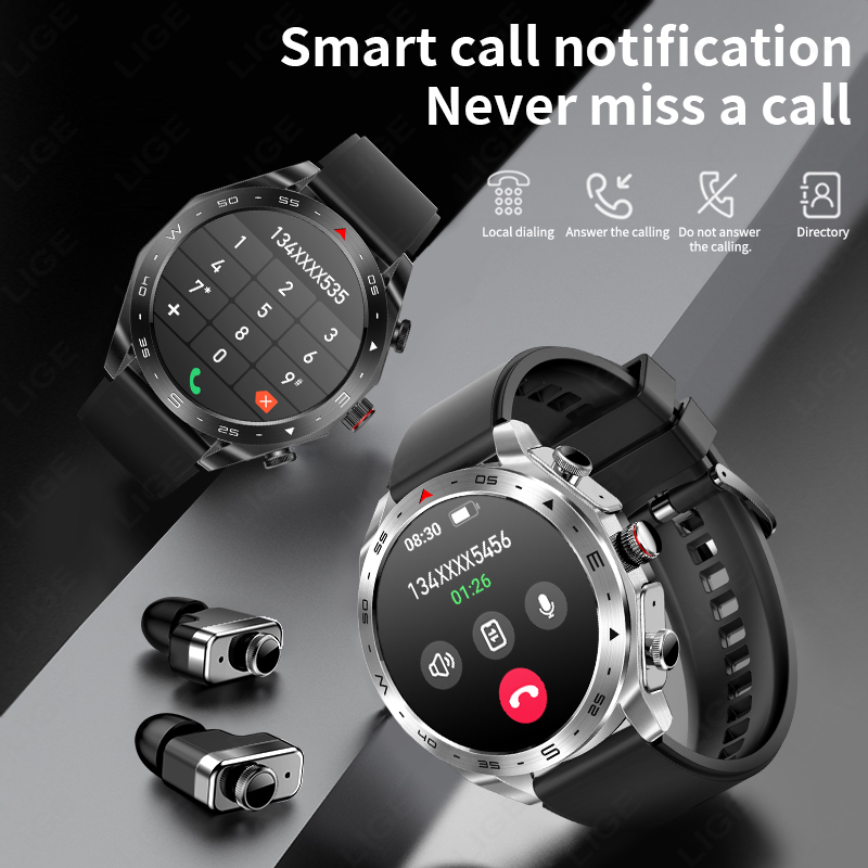 New Smart Watch TWS 2in1 with  - огляд і ціна Smartwatch Noise Watches For Men