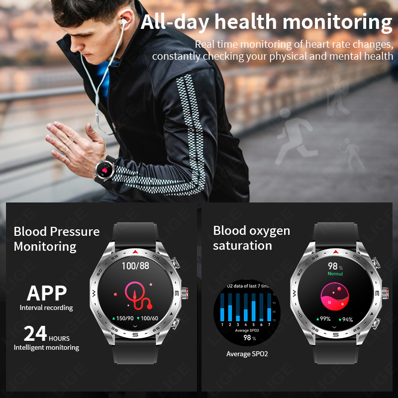New Smart Watch TWS 2in1 with  - огляд і ціна Smartwatch Noise Watches For Men