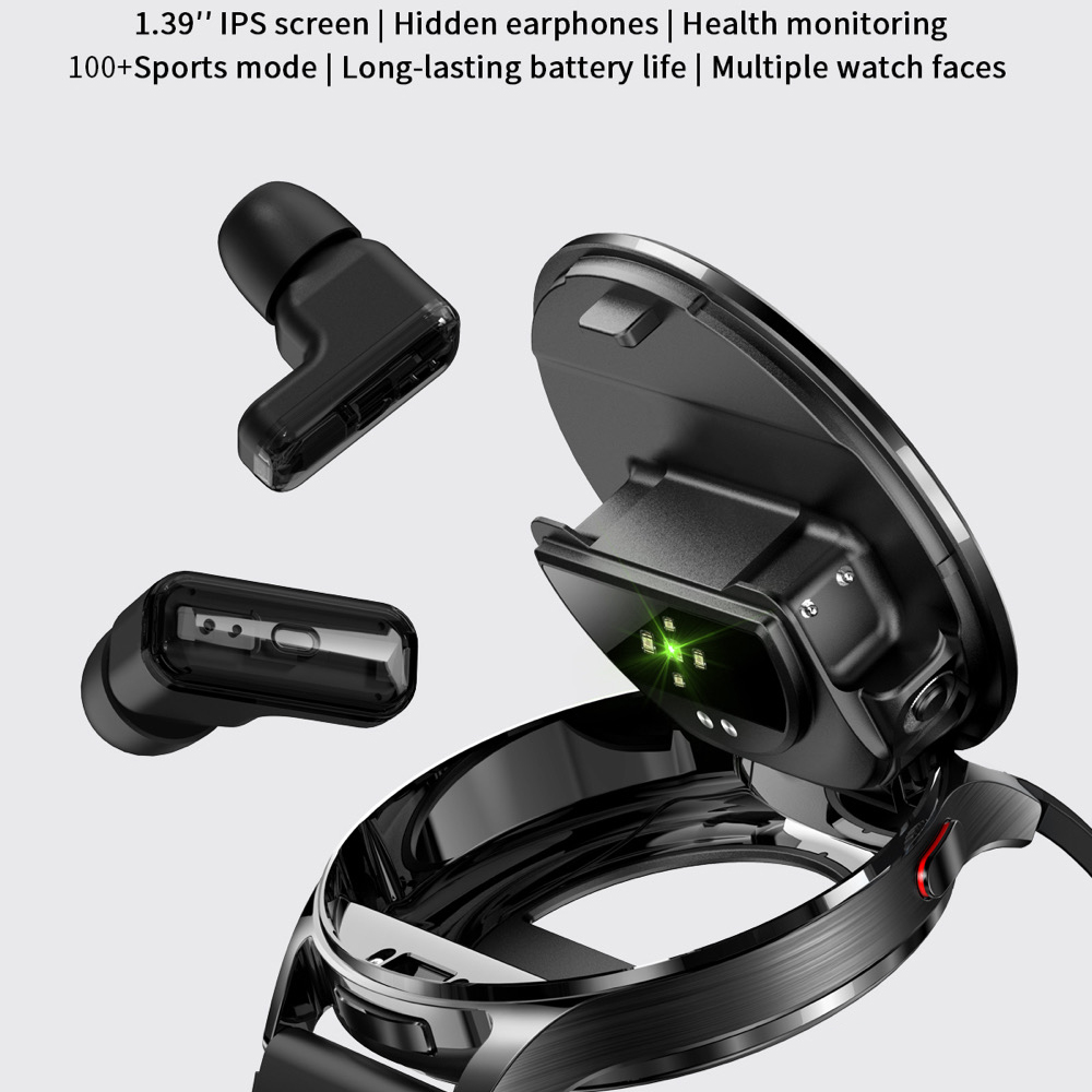 2 In 1 TWS Headset Smart Watch - огляд і ціна Smartwatch Noise Watches For Men