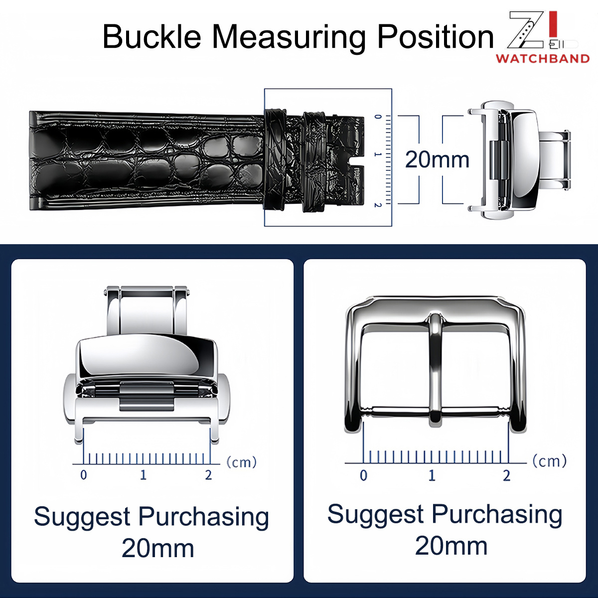 Metal Watch Buckle 16mm 18mm 2 - огляд і ціна Replacement Watch Bracelet