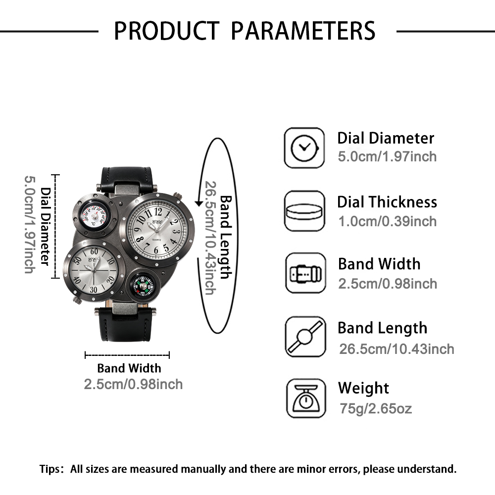 Pc Men's Quartz Watch, Gifts F - огляд і ціна Smartwatch New Watches