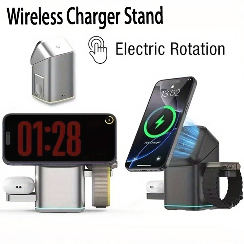 3 in 1 Wireless Charging Stati - огляд і ціна Smartwatch Watches Compatible With Iphone