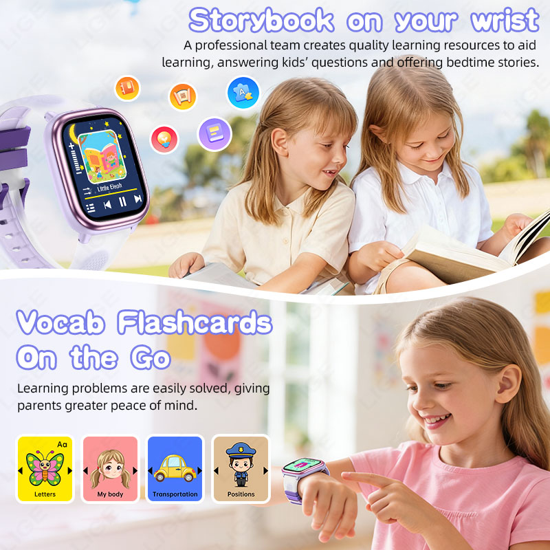 LIGE 2026 New Children Learnin - огляд і ціна Smartwatch Watches Gift For Girls