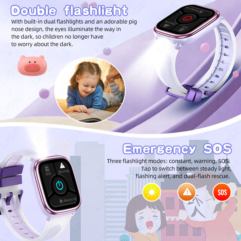 LIGE 2026 New Children Learnin - огляд і ціна Smartwatch Watches Gift For Girls