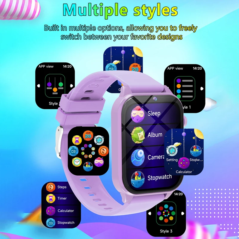 Kids Game Smart Watch Flashlig - огляд і ціна Smartwatch Watches Gift For Girls