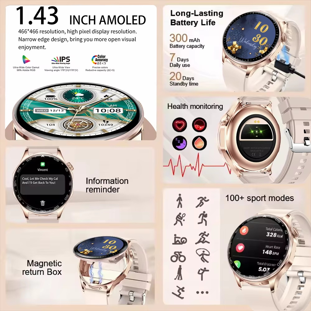 2 In 1 TWS Headset Smart Watch - огляд і ціна Smartwatch Noise Watches For Men