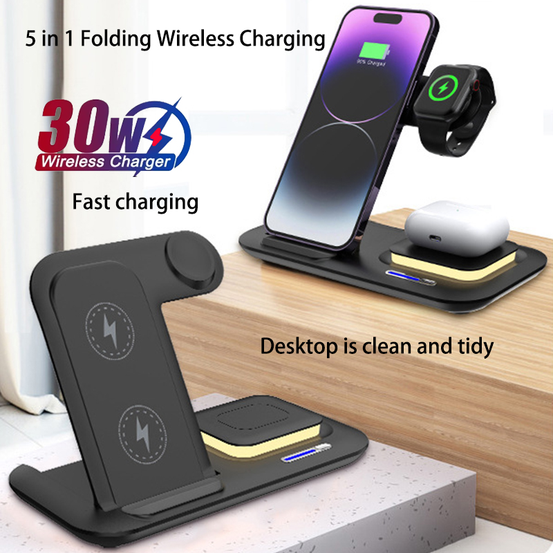 Hot 3 in 1 Foldable Wireless M - огляд і ціна Smartwatch New Watches