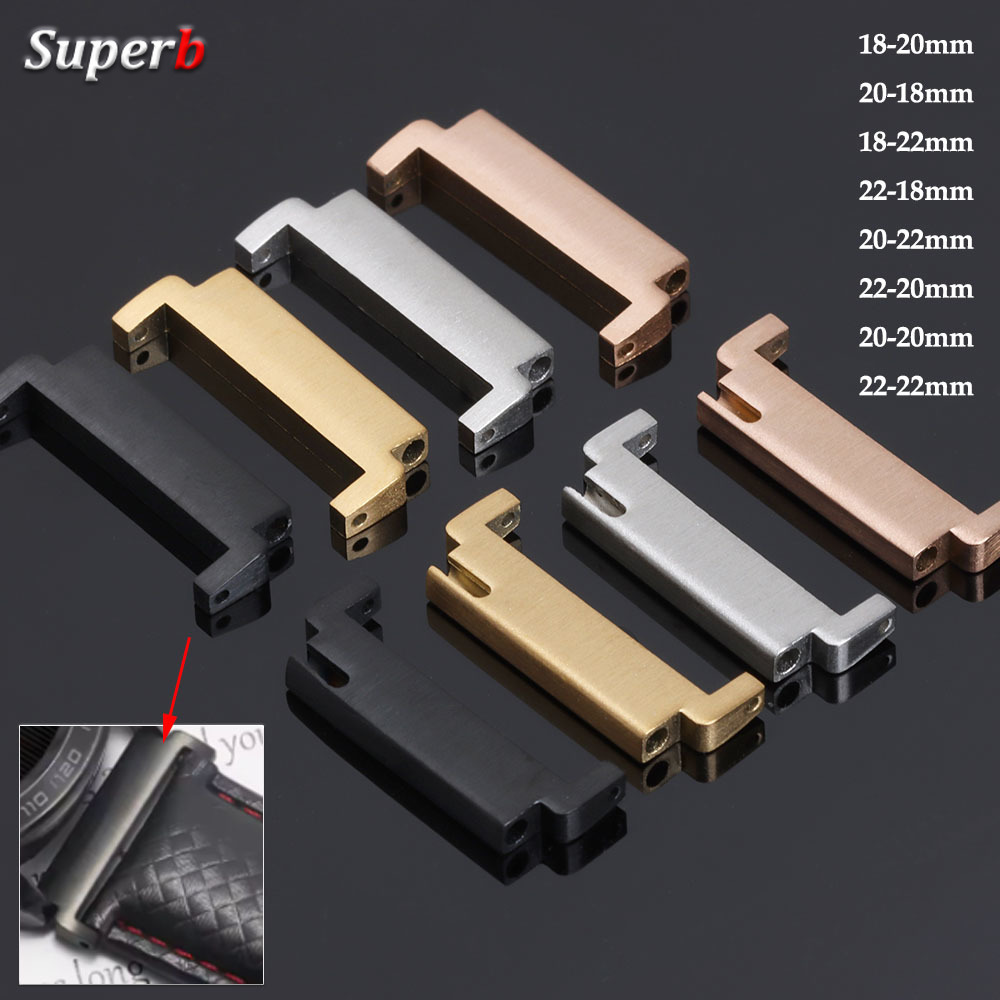 1 Pair Watch Strap Adapter 18m - огляд і ціна Replacement Watch Bracelet