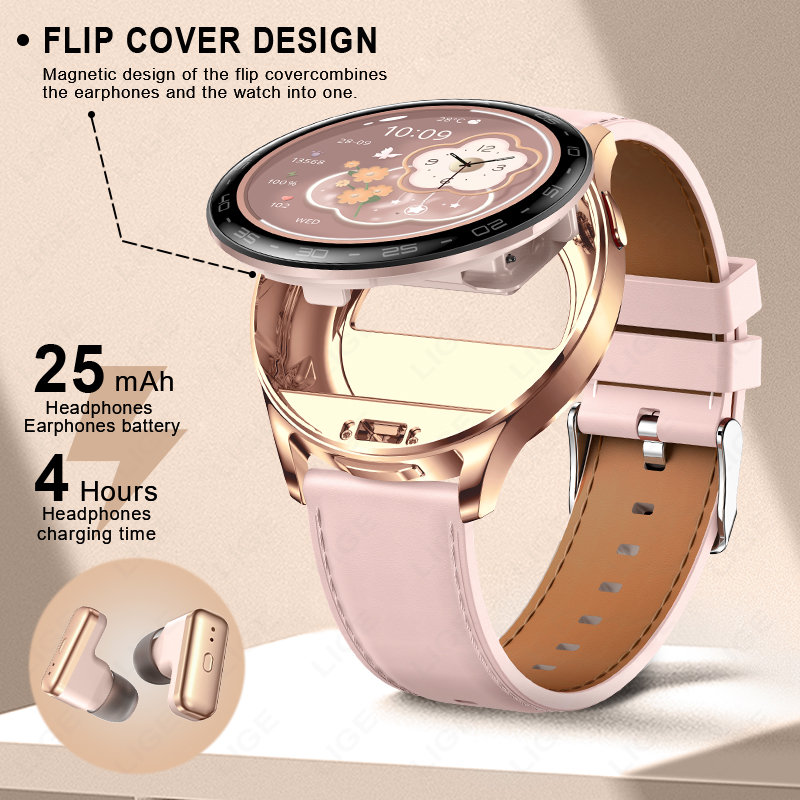 2 In 1 TWS Headset Smart Watch - огляд і ціна Smartwatch Noise Watches For Men