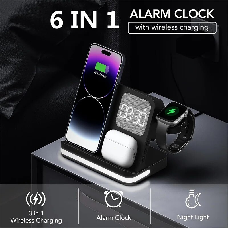 Wireless Charger Stand For iPh - огляд і ціна Smartwatch Watches Compatible With Iphone