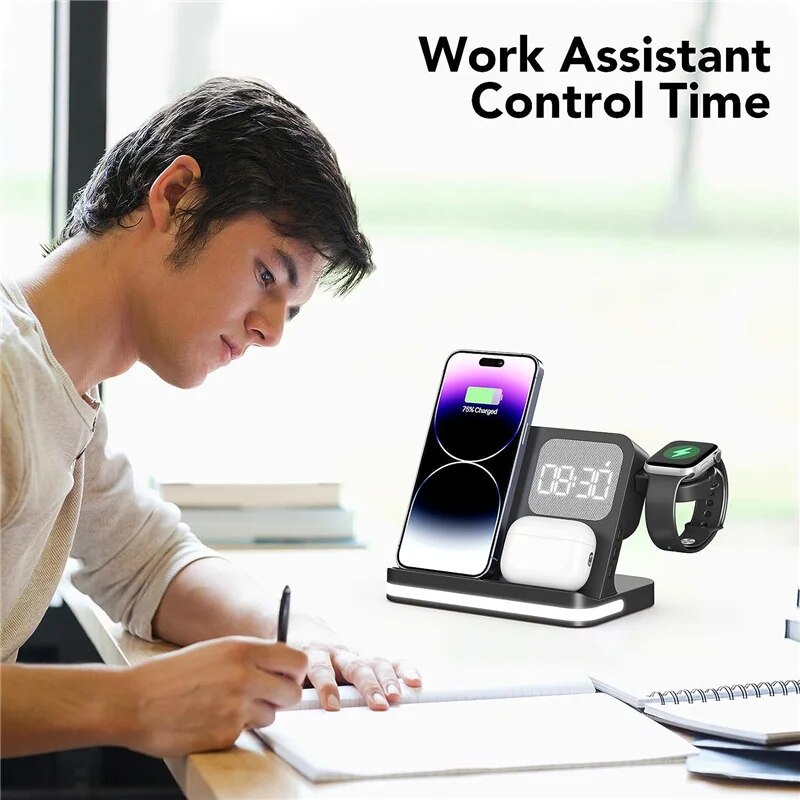 Wireless Charger Stand For iPh - огляд і ціна Smartwatch Watches Compatible With Iphone