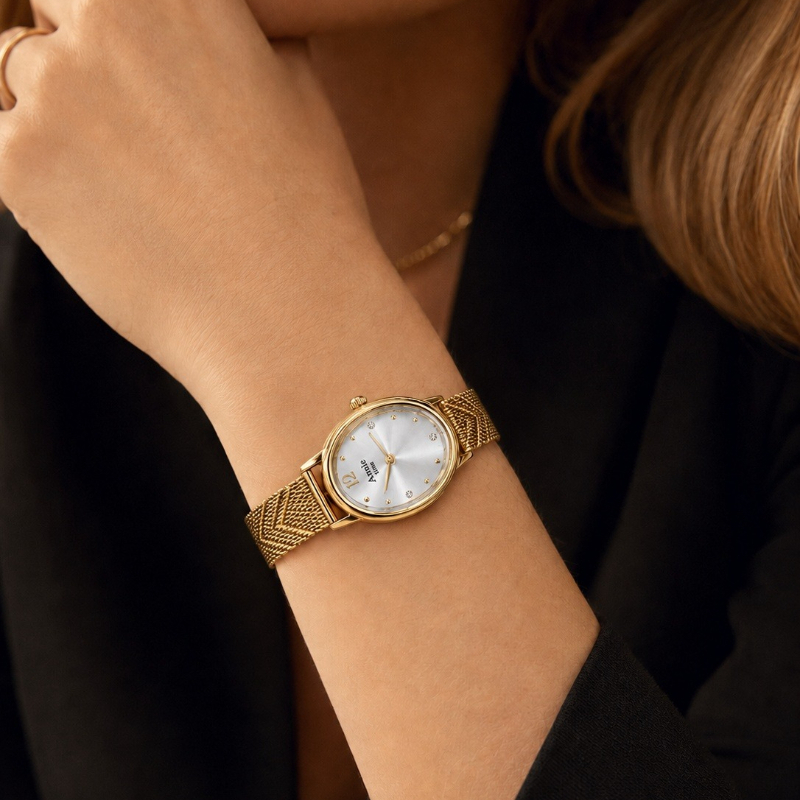 Top Brand Luxury Watches for W - огляд і ціна Mesh Stainless Strap