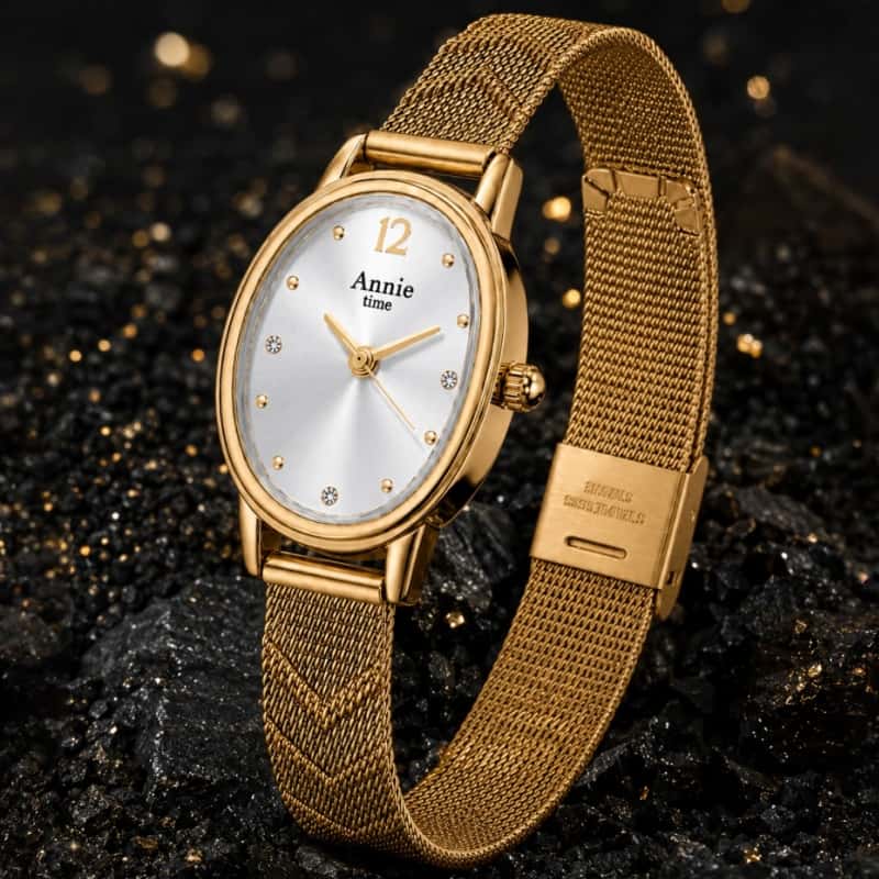 Top Brand Luxury Watches for W - огляд і ціна Mesh Stainless Strap