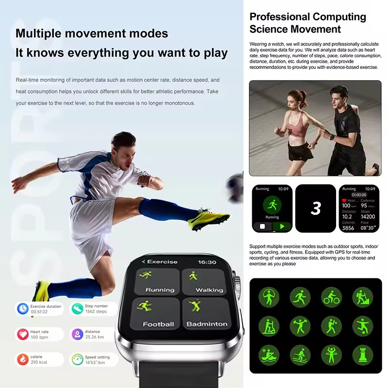 Smart Watch Dial Answer Calls  - огляд і ціна Smartwatch Branded Watches For Women