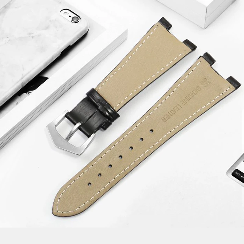 Genuine Leather Watch Strap Fo - огляд і ціна Patek Philippe Watch Nautilus