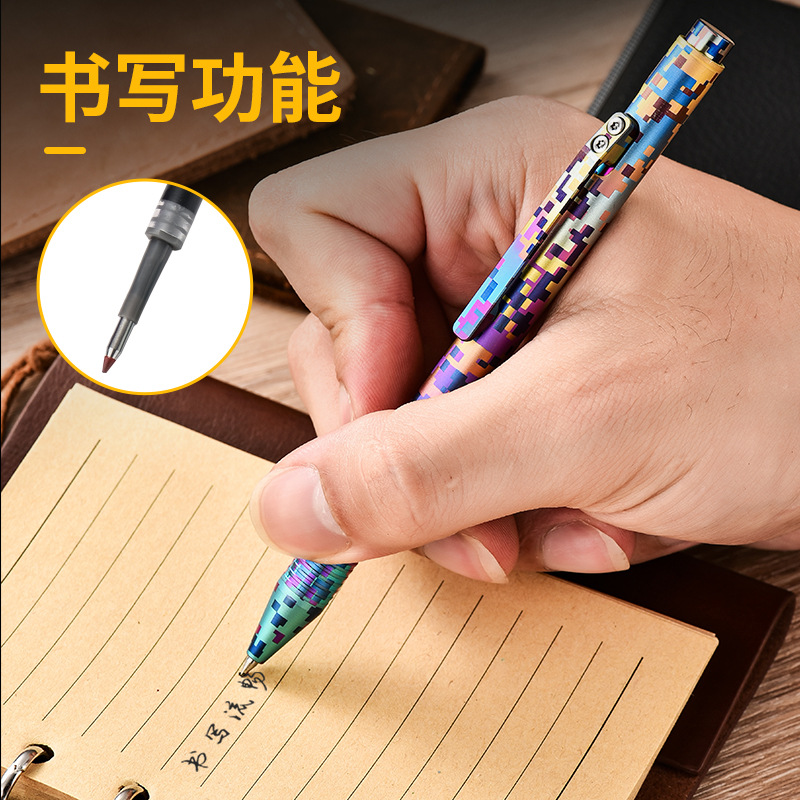 EDC Titanium Alloy Pen With Co - огляд і ціна Tritium Gas Tube