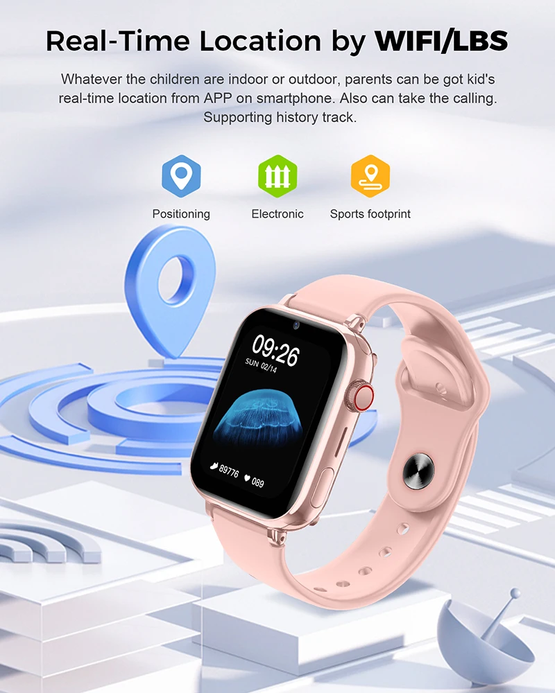 2025 Smart Watch Kids LBS Loca - огляд і ціна Smartwatch Watches Gift For Girls