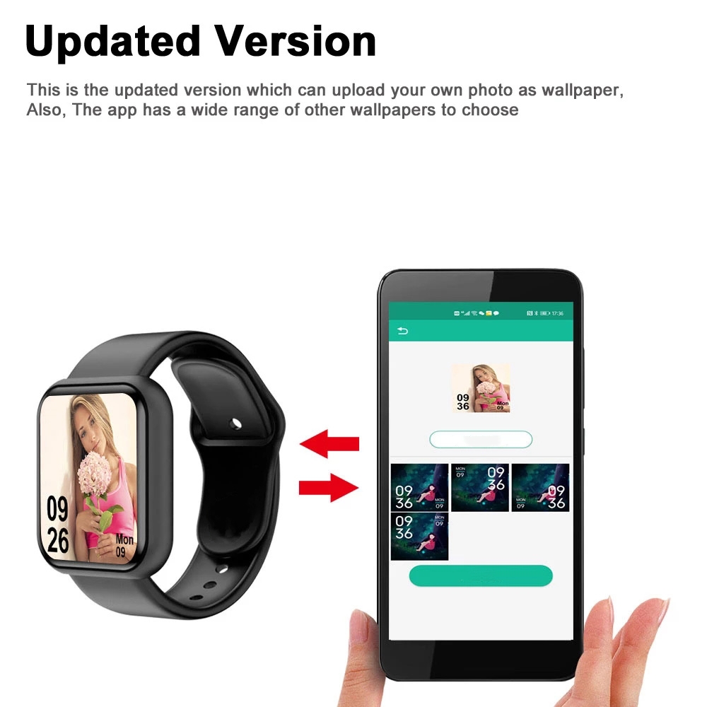 Men Watch Electronic Fitness B - огляд і ціна Watch Smart Y68