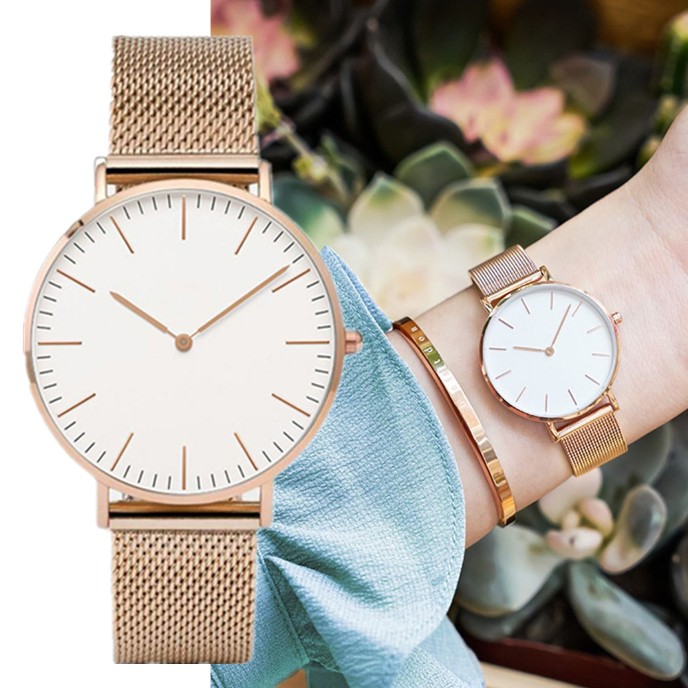 Top Brand Luxury Watches Women - огляд і ціна Mesh Stainless Strap