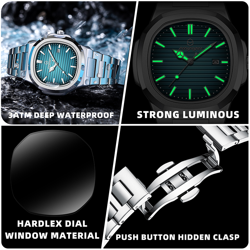 Fashion Men Business Watches S - огляд і ціна Patek Philippe Watch Nautilus