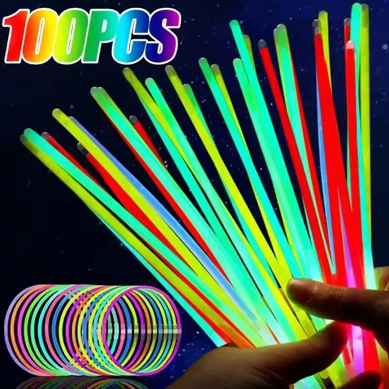 50/100Pcs Fluorescence Sticks  - огляд і ціна Tritium Gas Tube