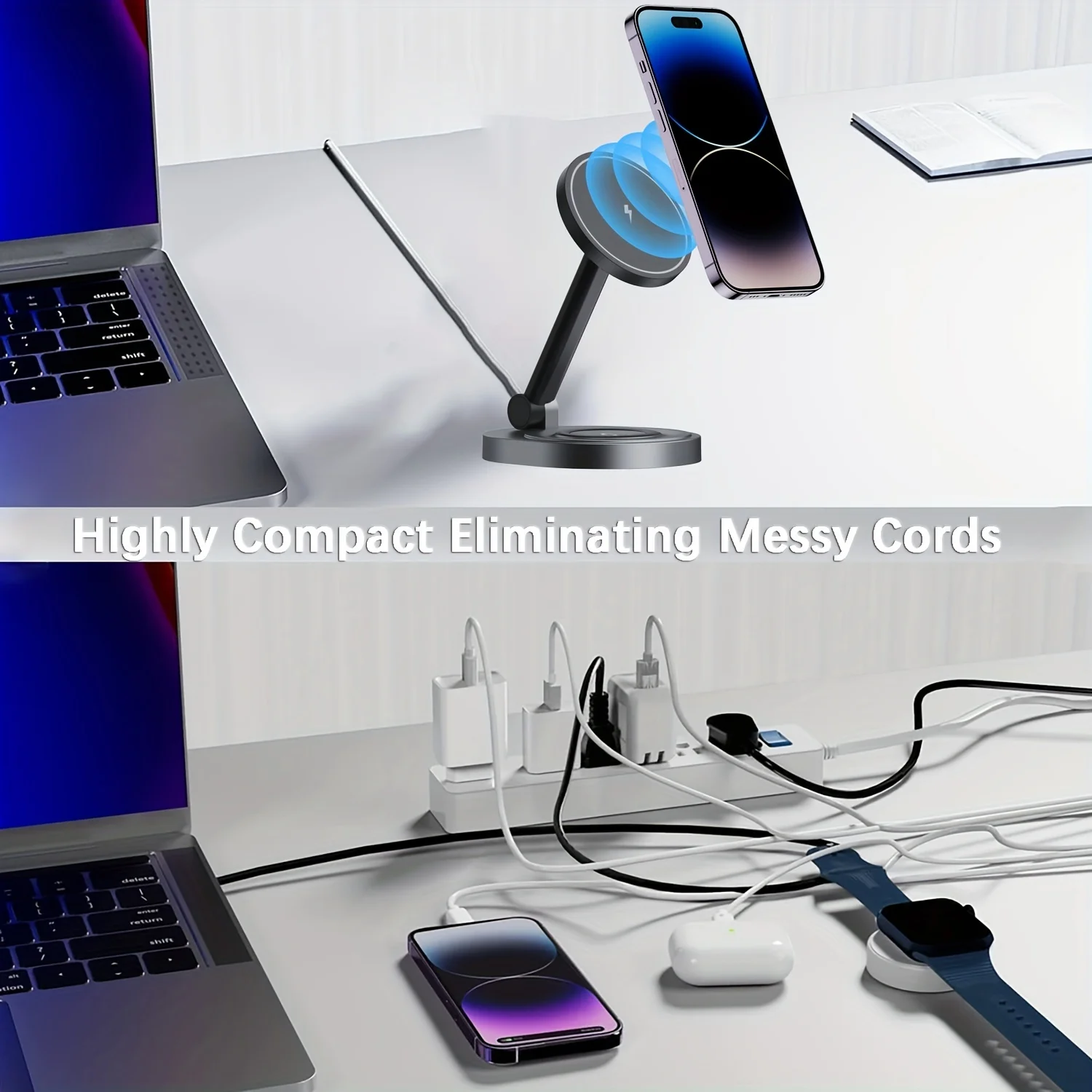 2 In 1 Magnetic Wireless Charg - огляд і ціна Smartwatch Watches Compatible With Iphone
