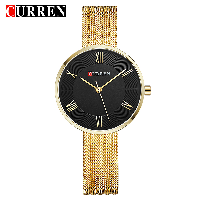 CURREN 9020 Small Dial Quartz  - огляд і ціна Mesh Stainless Strap
