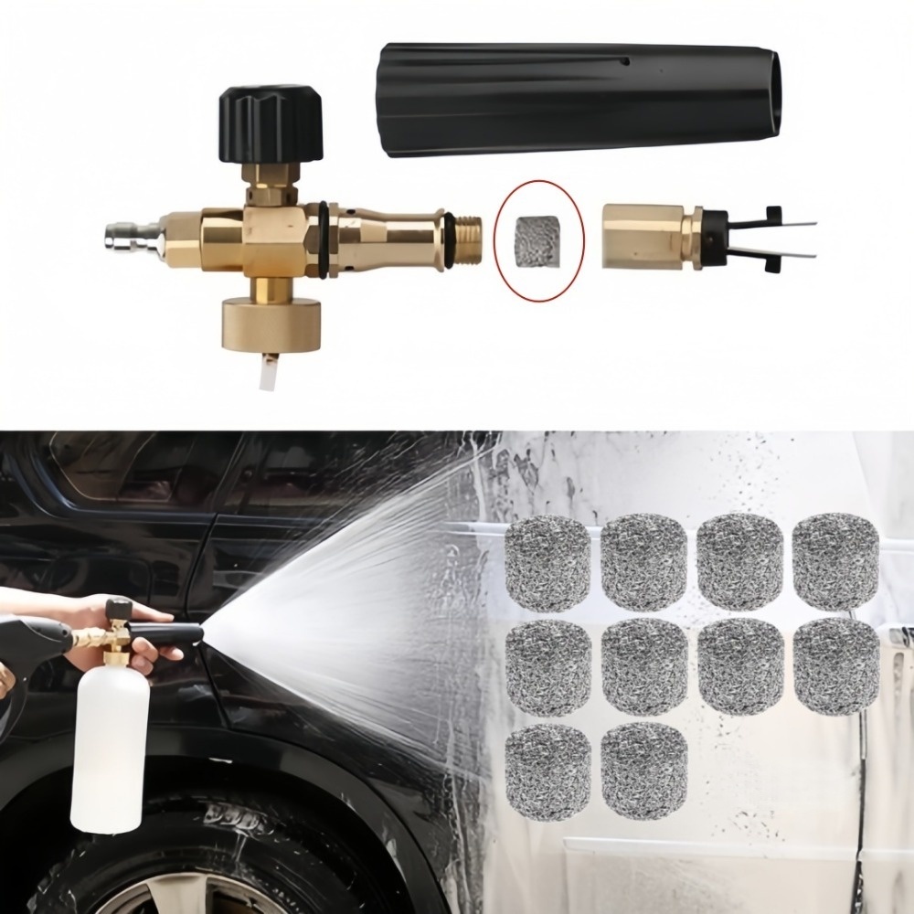 6pcs Car Wash High Density Foa - огляд і ціна Mesh Stainless Strap