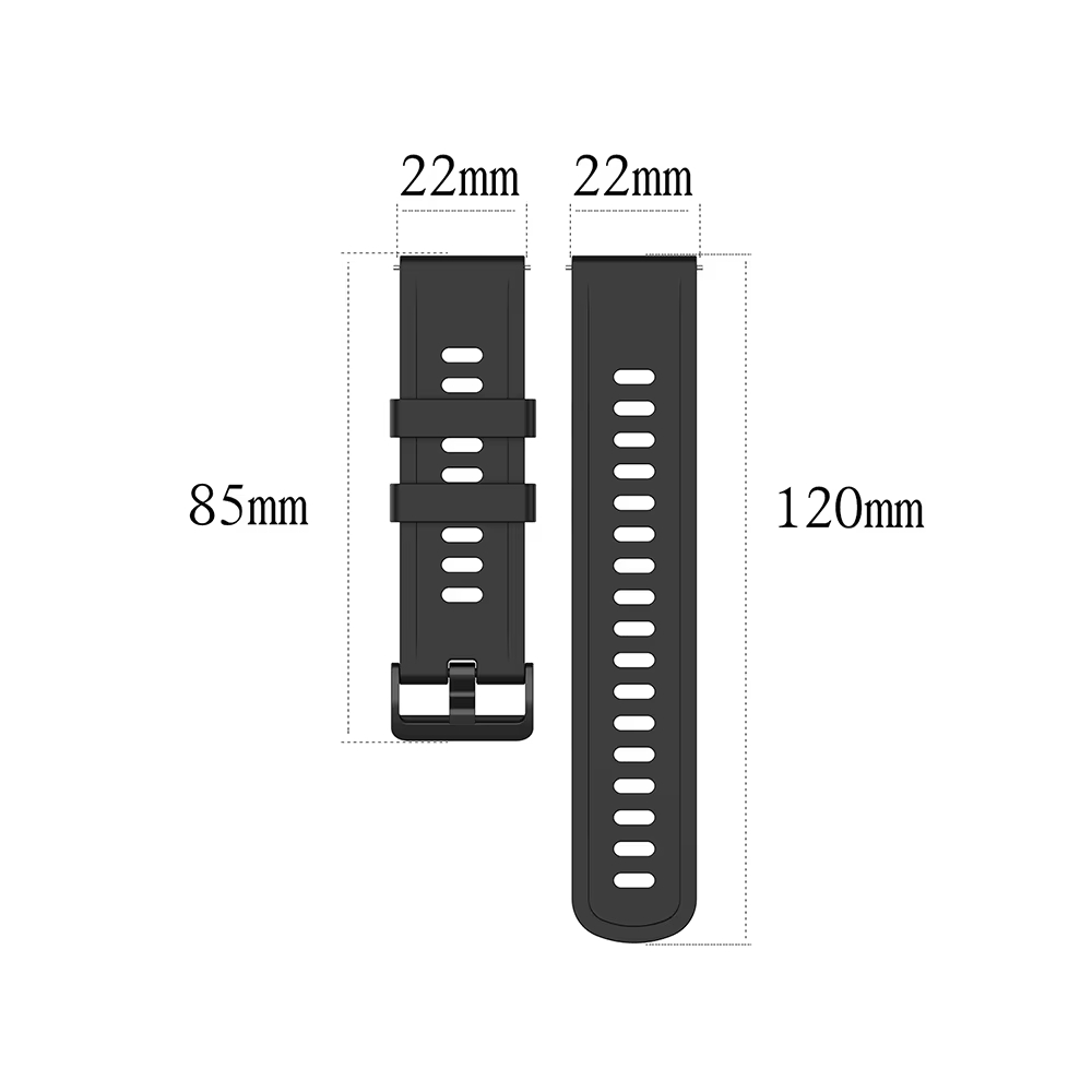 22mm Silicone Watchband Wristb - огляд і ціна Smartwatch Pebble Watches
