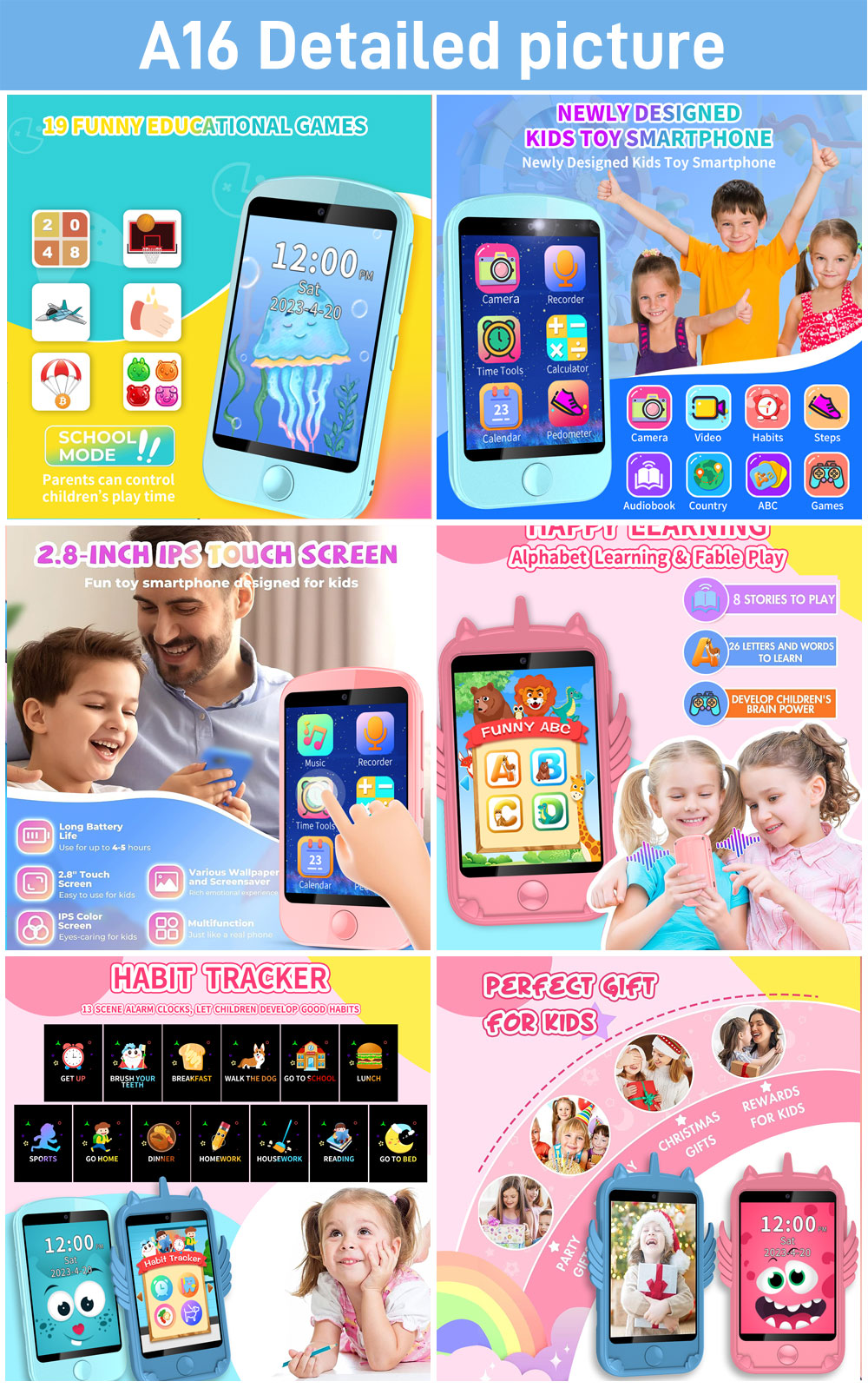 2G 4G Kids Smart Watch Phone G - огляд і ціна Smartwatch Watches Gift For Girls