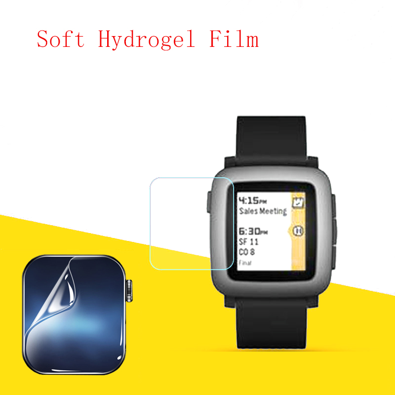 Soft Hydrogel Film Clear HD Tr - огляд і ціна Smartwatch Pebble Watches