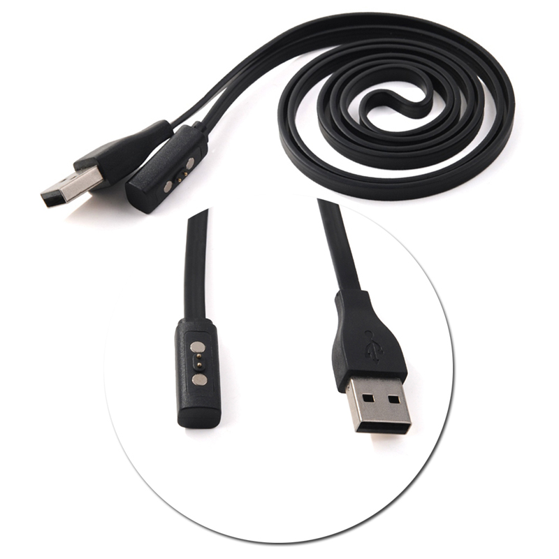 Black USB Charger Charging Cab - огляд і ціна Smartwatch Pebble Watches