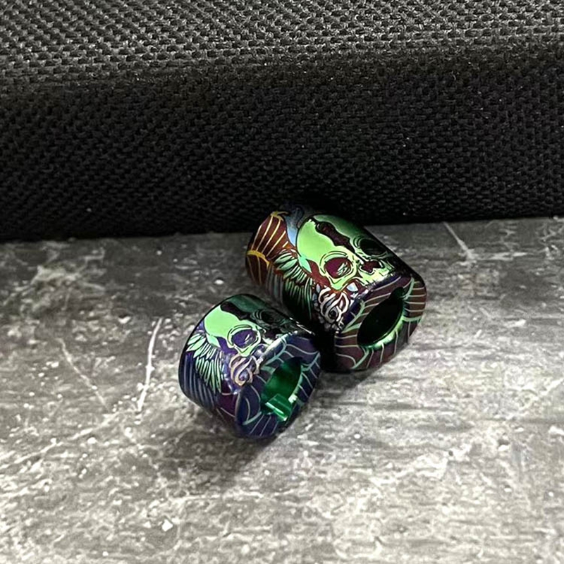 EDC Titanium Alloy Knife Beads - огляд і ціна Tritium Gas Tube